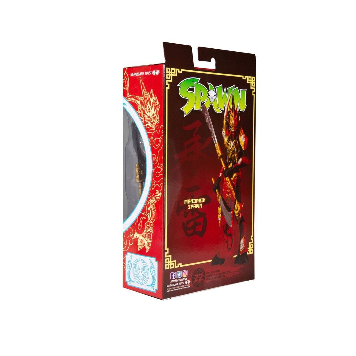 McFarlane Spawn - Mandarin Spawn variante rossa Gold Label Series 1/12