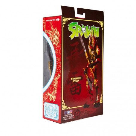 McFarlane Spawn - Mandarin Spawn variante rossa Gold Label Series 1/12