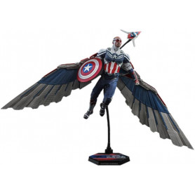 Hot Toys Marvel - Capitan America 1/6 - Il Falcone e il Soldato d'Inverno