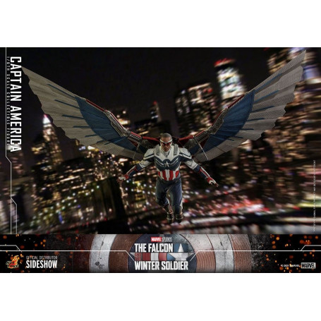 Hot Toys Marvel - Capitan America 1/6 - Il Falcone e il Soldato d'Inverno