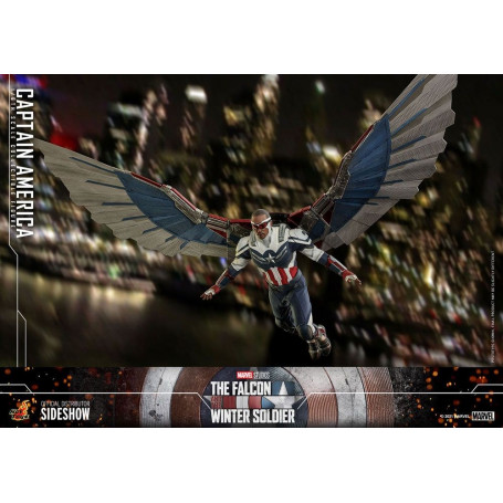 Hot Toys Marvel - Capitan America 1/6 - Il Falcone e il Soldato d'Inverno
