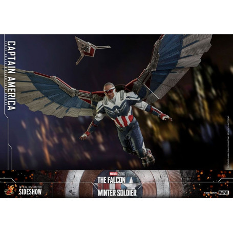 Hot Toys Marvel - Capitan America 1/6 - Il Falcone e il Soldato d'Inverno