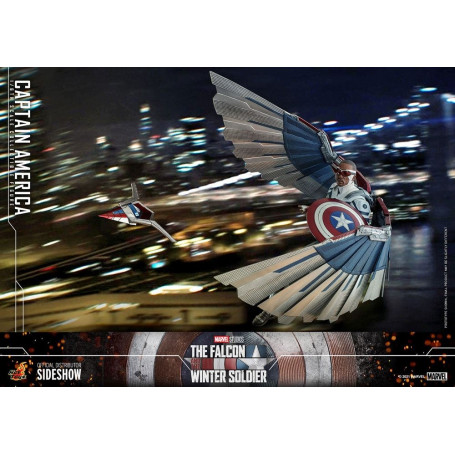 Hot Toys Marvel - Capitan America 1/6 - Il Falcone e il Soldato d'Inverno