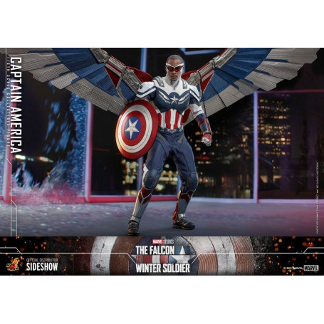 Hot Toys Marvel - Capitan America 1/6 - Il Falcone e il Soldato d'Inverno
