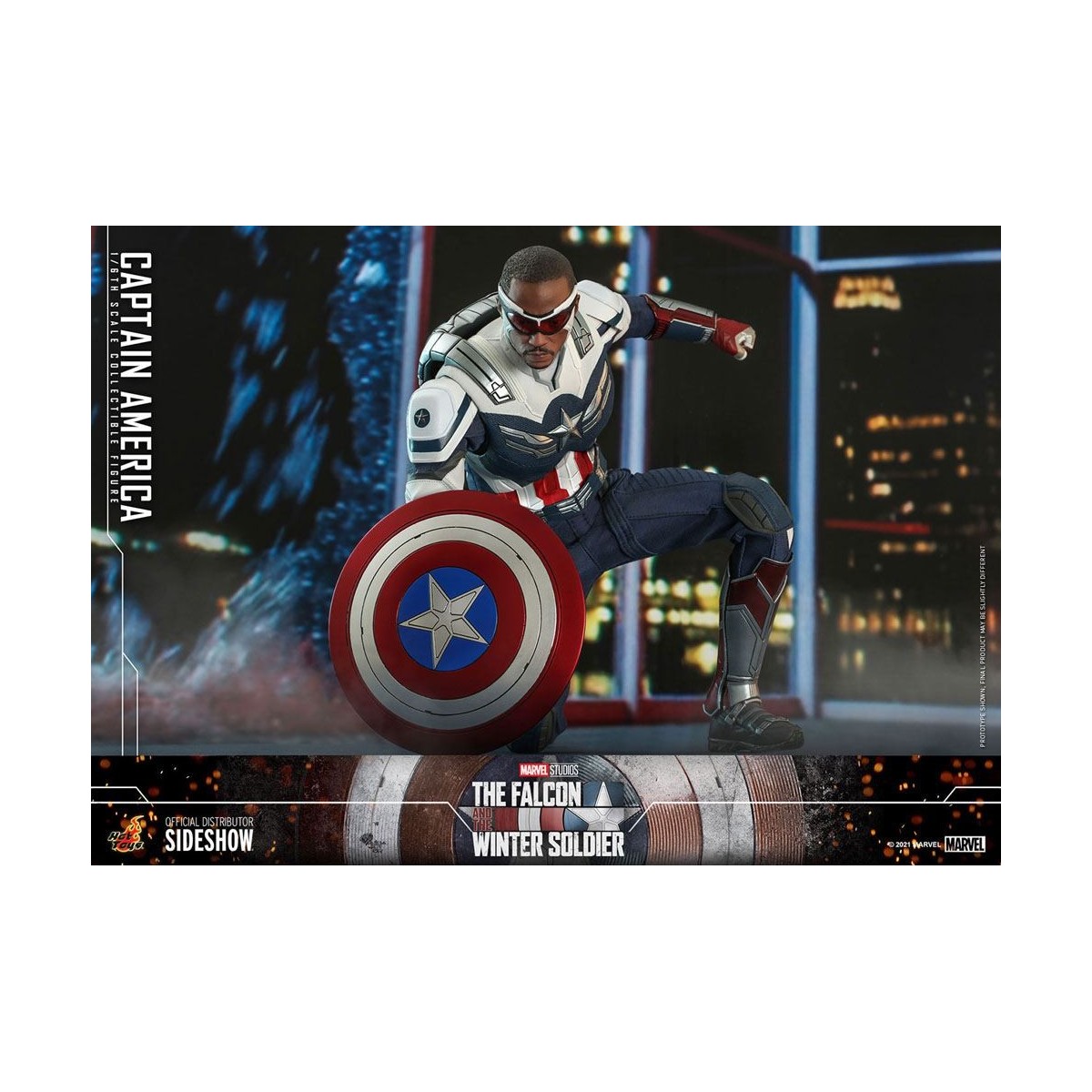 Hot Toys Marvel - Capitan America 1/6 - Il Falcone e il Soldato d'Inverno