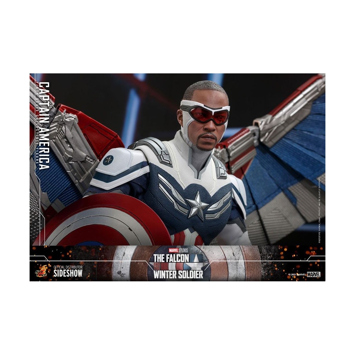 Hot Toys Marvel - Capitan America 1/6 - Il Falcone e il Soldato d'Inverno