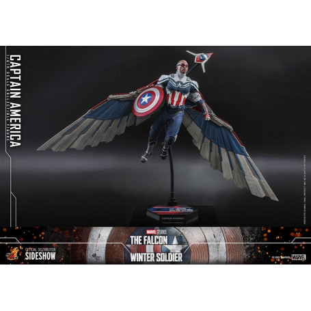 Hot Toys Marvel - Capitan America 1/6 - Il Falcone e il Soldato d'Inverno