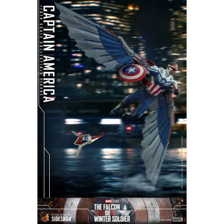 Hot Toys Marvel - Capitan America 1/6 - Il Falcone e il Soldato d'Inverno