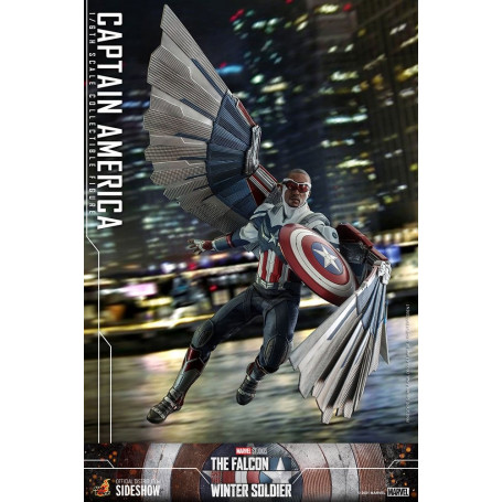 Hot Toys Marvel - Capitan America 1/6 - Il Falcone e il Soldato d'Inverno