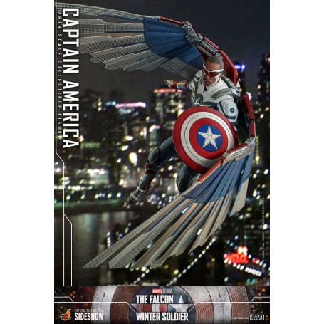 Hot Toys Marvel - Capitan America 1/6 - Il Falcone e il Soldato d'Inverno