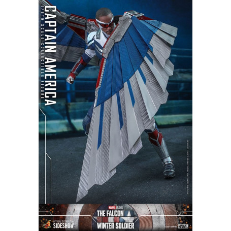 Hot Toys Marvel - Capitan America 1/6 - Il Falcone e il Soldato d'Inverno