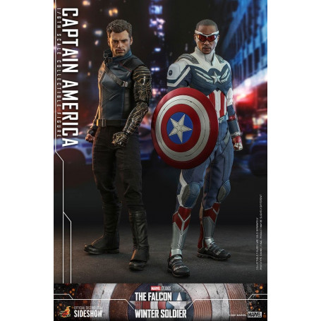 Hot Toys Marvel - Capitan America 1/6 - Il Falcone e il Soldato d'Inverno