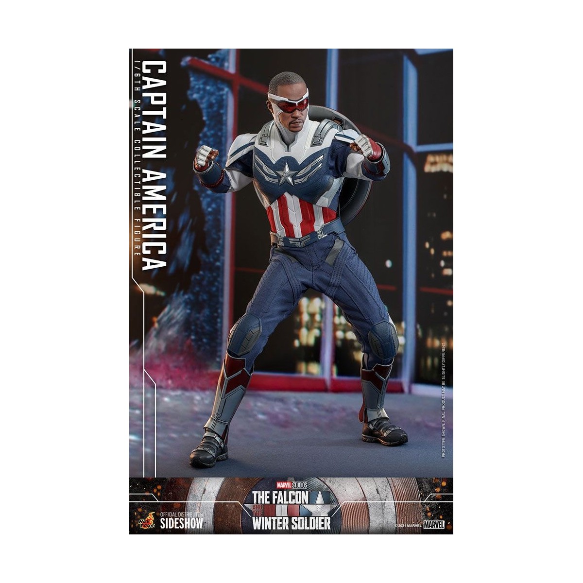 Hot Toys Marvel - Capitan America 1/6 - Il Falcone e il Soldato d'Inverno