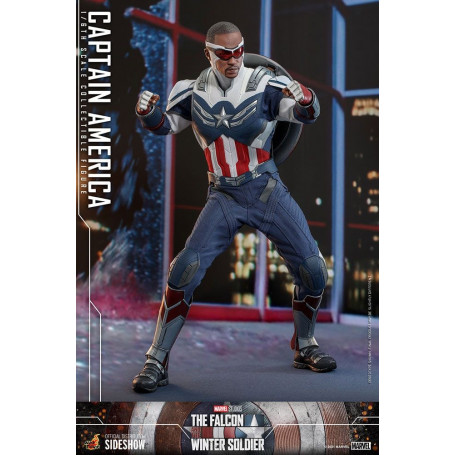 Hot Toys Marvel - Capitan America 1/6 - Il Falcone e il Soldato d'Inverno