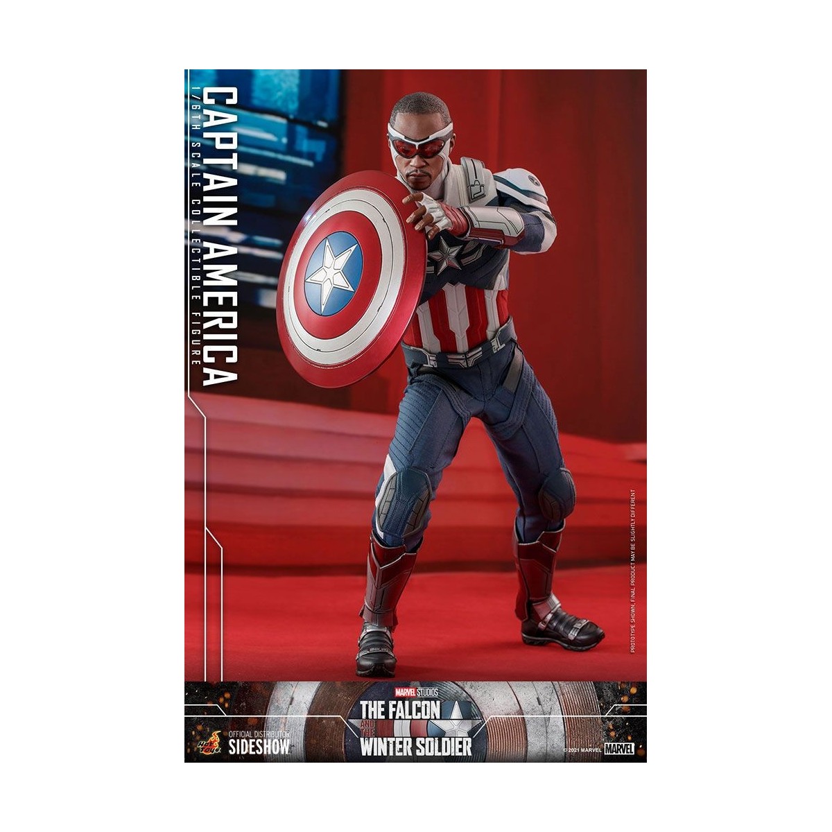 Hot Toys Marvel - Capitan America 1/6 - Il Falcone e il Soldato d'Inverno