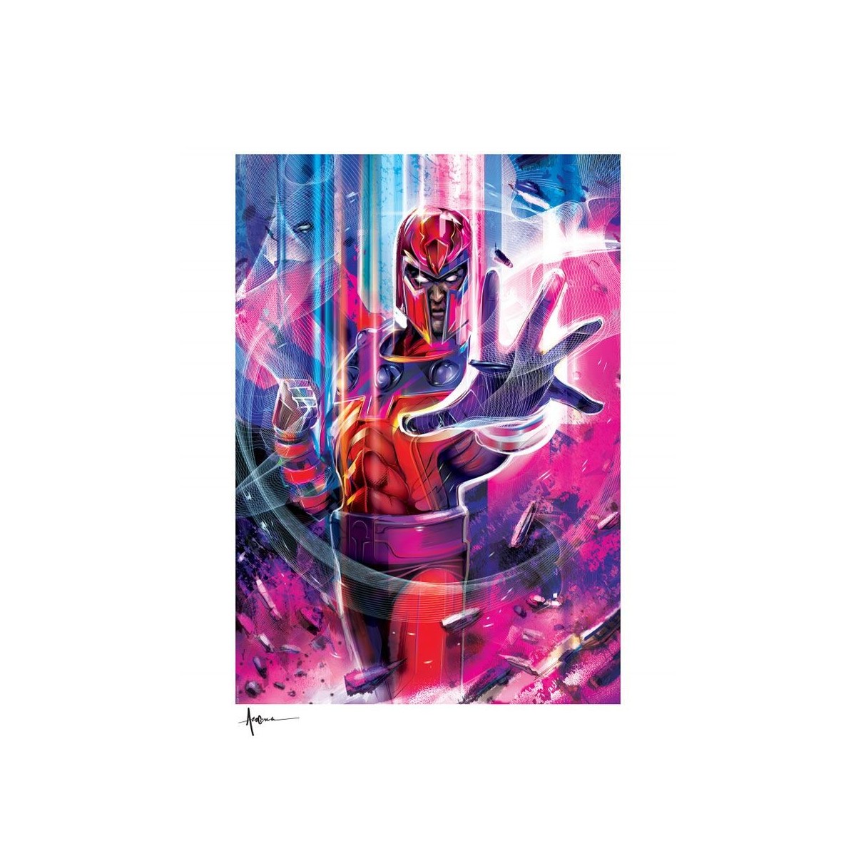 Stampa Marvel - Stampa d'arte Magneto - 46 x 61 cm - senza cornice
