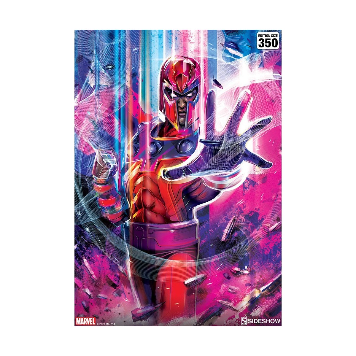 Stampa Marvel - Stampa d'arte Magneto - 46 x 61 cm - senza cornice