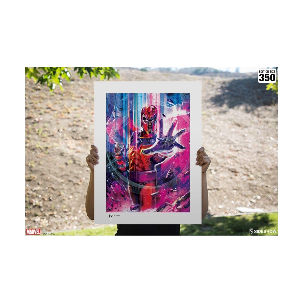 Stampa Marvel - Stampa d'arte Magneto - 46 x 61 cm - senza cornice