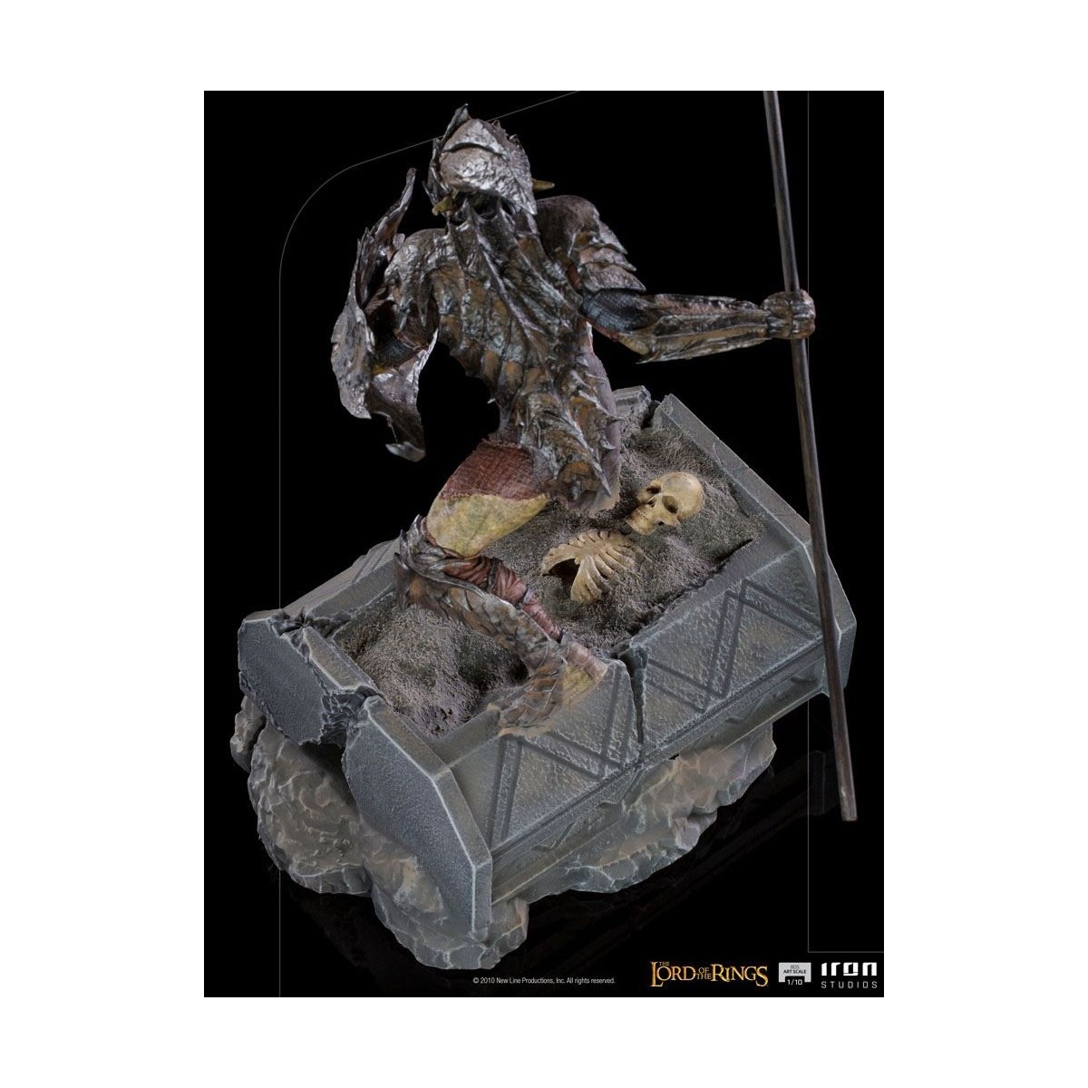 IRON STUDIOS - Armored Orc BDS Art Scale 1/10 - Lord of the Rings