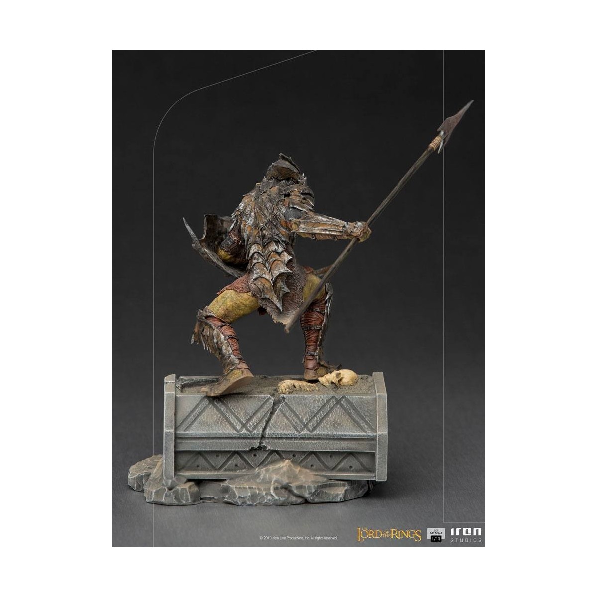 IRON STUDIOS - Armored Orc BDS Art Scale 1/10 - Lord of the Rings