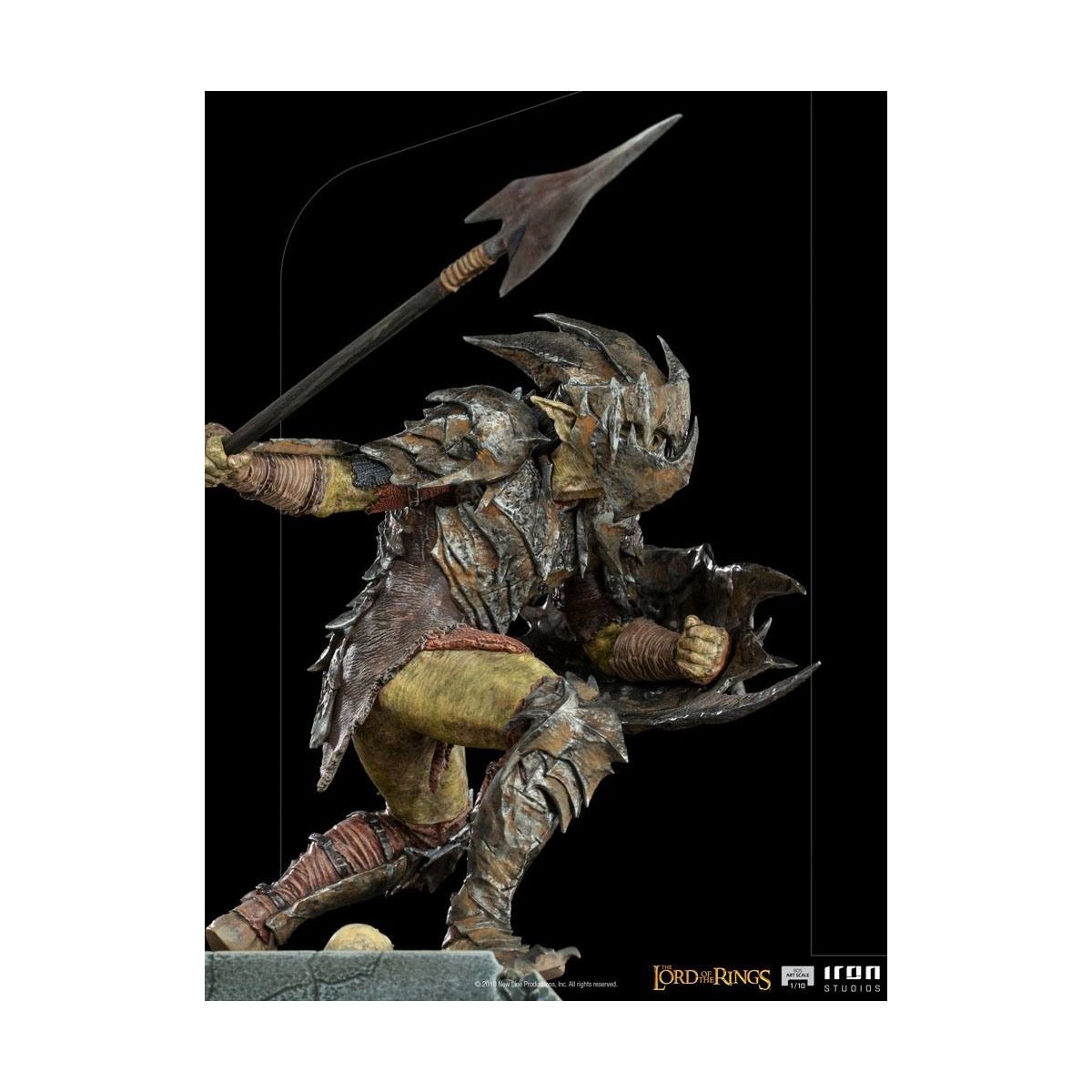 IRON STUDIOS - Armored Orc BDS Art Scale 1/10 - Lord of the Rings