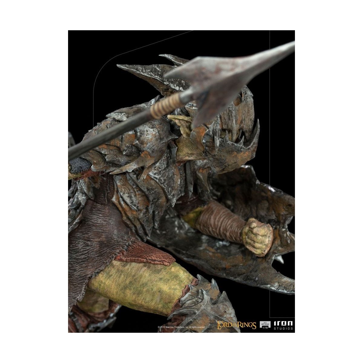 IRON STUDIOS - Armored Orc BDS Art Scale 1/10 - Lord of the Rings