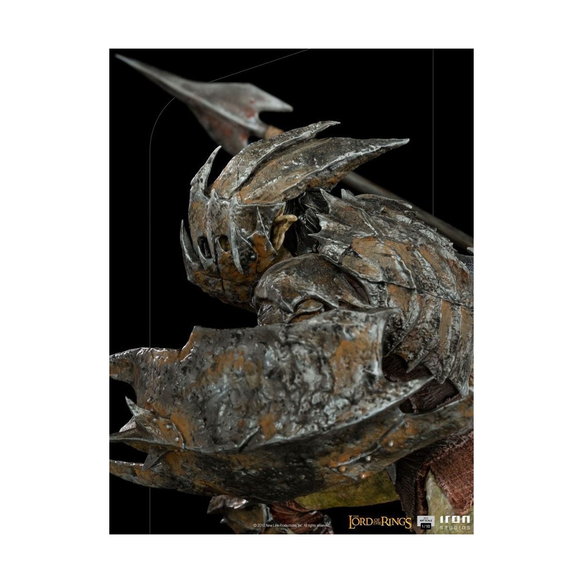 IRON STUDIOS - Armored Orc BDS Art Scale 1/10 - Lord of the Rings