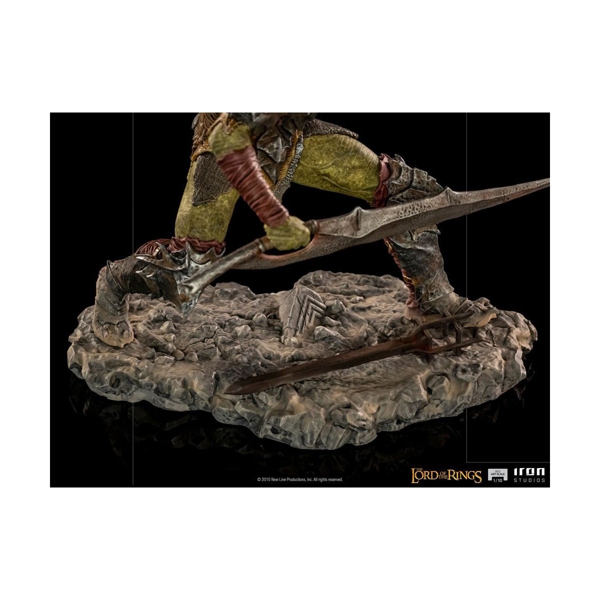IRON STUDIOS - Spadaccino Orco BDS Art Scale 1/10 - Il Signore degli Anelli