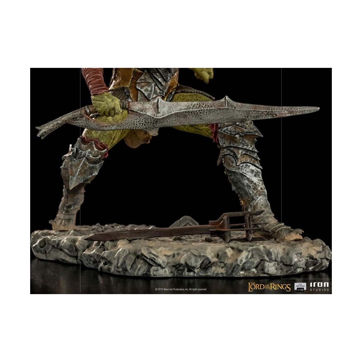 IRON STUDIOS - Spadaccino Orco BDS Art Scale 1/10 - Il Signore degli Anelli