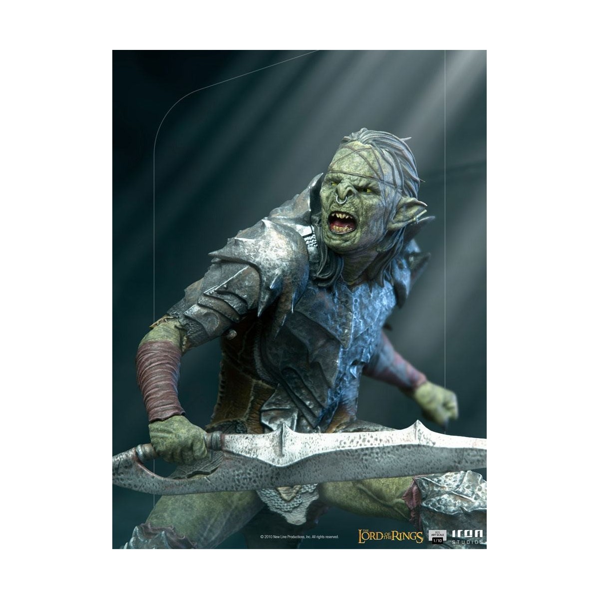 IRON STUDIOS - Spadaccino Orco BDS Art Scale 1/10 - Il Signore degli Anelli