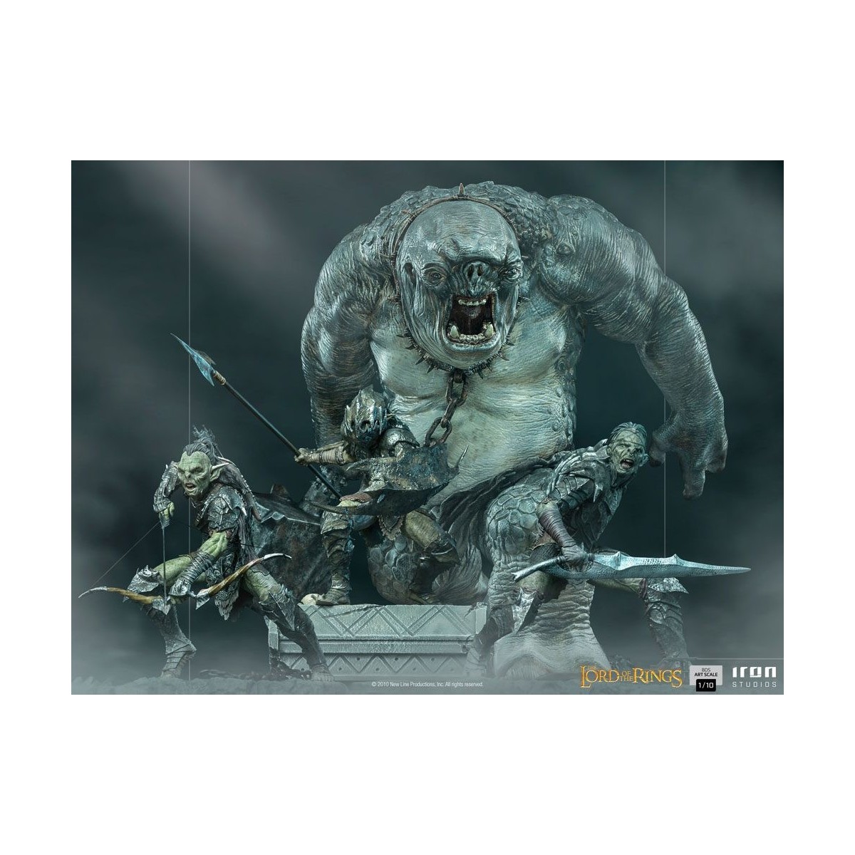 IRON STUDIOS - Spadaccino Orco BDS Art Scale 1/10 - Il Signore degli Anelli
