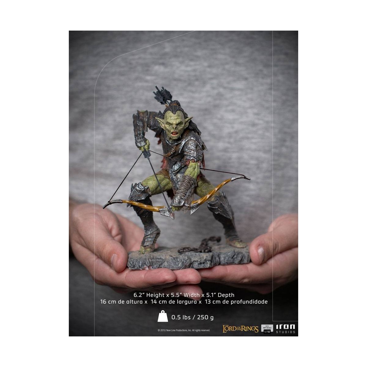 IRON STUDIOS - Arciere Orco BDS Art Scale 1/10 - Il Signore degli Anelli