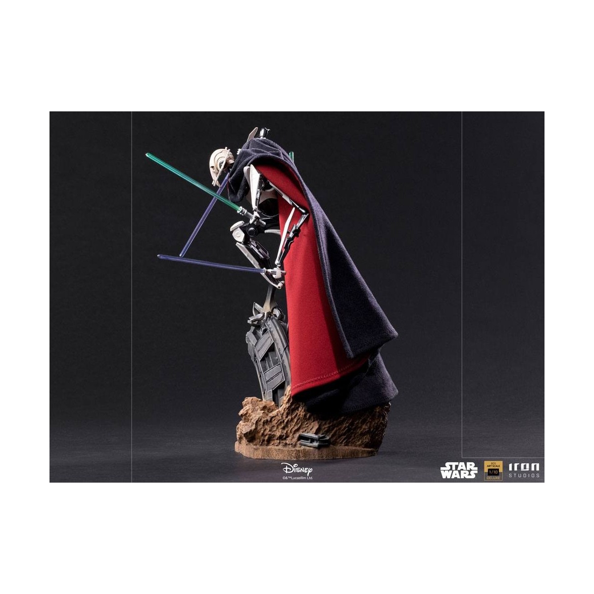 IRON STUDIOS - Generale Grievous BDS Art Scale 1/10 - Star Wars