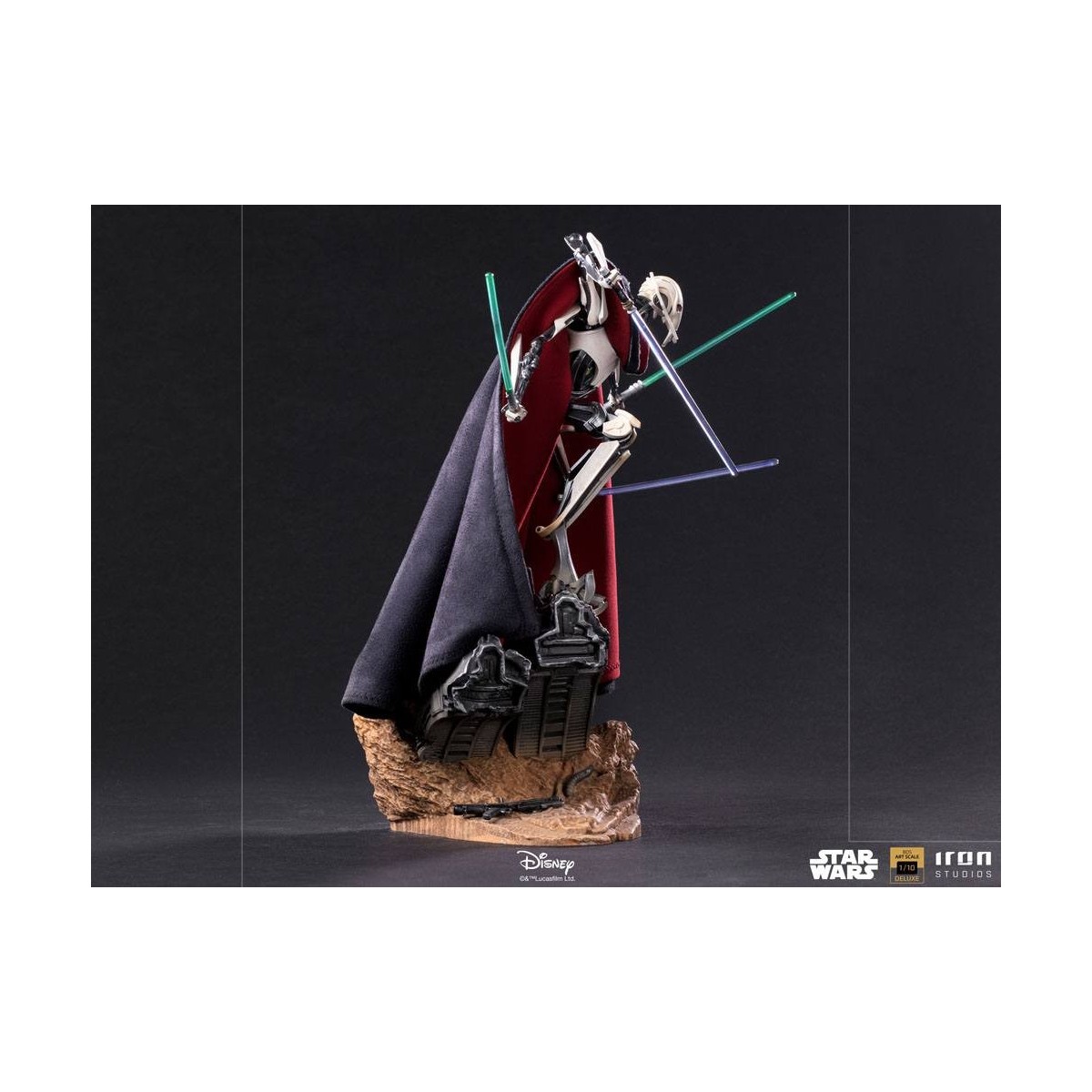 IRON STUDIOS - Generale Grievous BDS Art Scale 1/10 - Star Wars