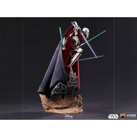 IRON STUDIOS - Generale Grievous BDS Art Scale 1/10 - Star Wars
