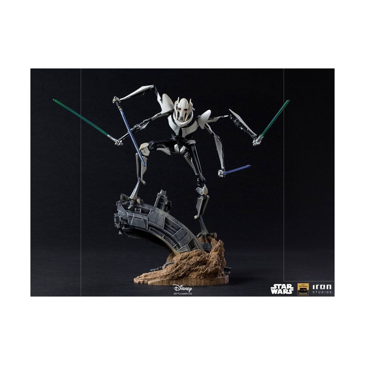 IRON STUDIOS - Generale Grievous BDS Art Scale 1/10 - Star Wars