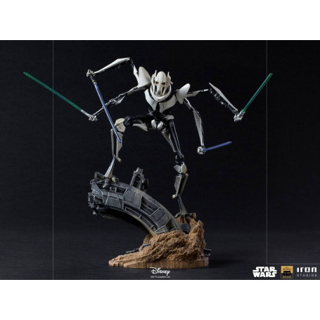 IRON STUDIOS - Generale Grievous BDS Art Scale 1/10 - Star Wars