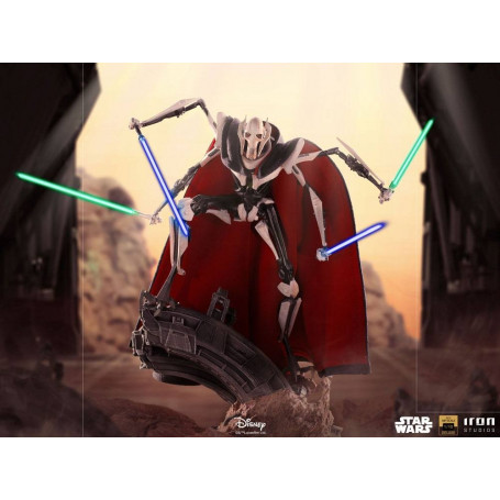 IRON STUDIOS - Generale Grievous BDS Art Scale 1/10 - Star Wars