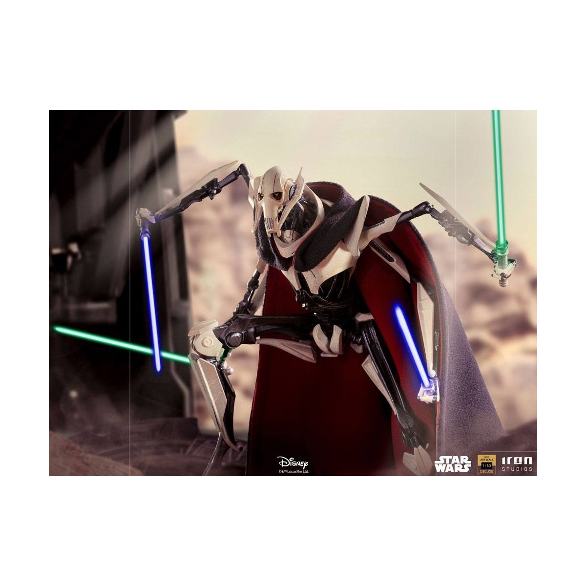 IRON STUDIOS - Generale Grievous BDS Art Scale 1/10 - Star Wars
