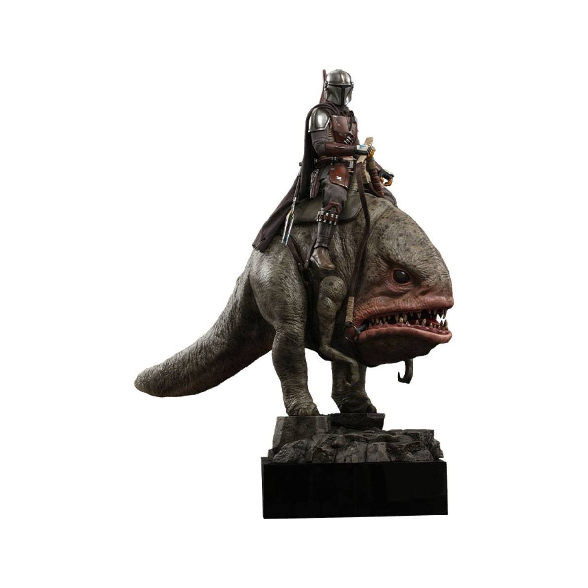 Hot Toys Star Wars - Il Mandaloriano e Blurrg