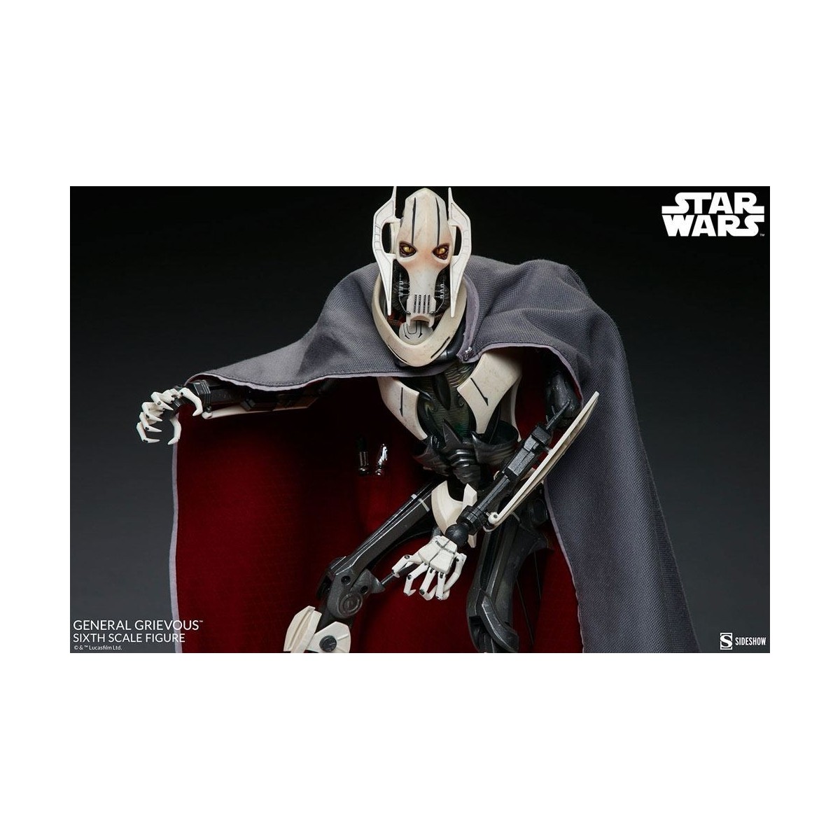 Sideshow Star Wars figurine 1/6 General Grievous 