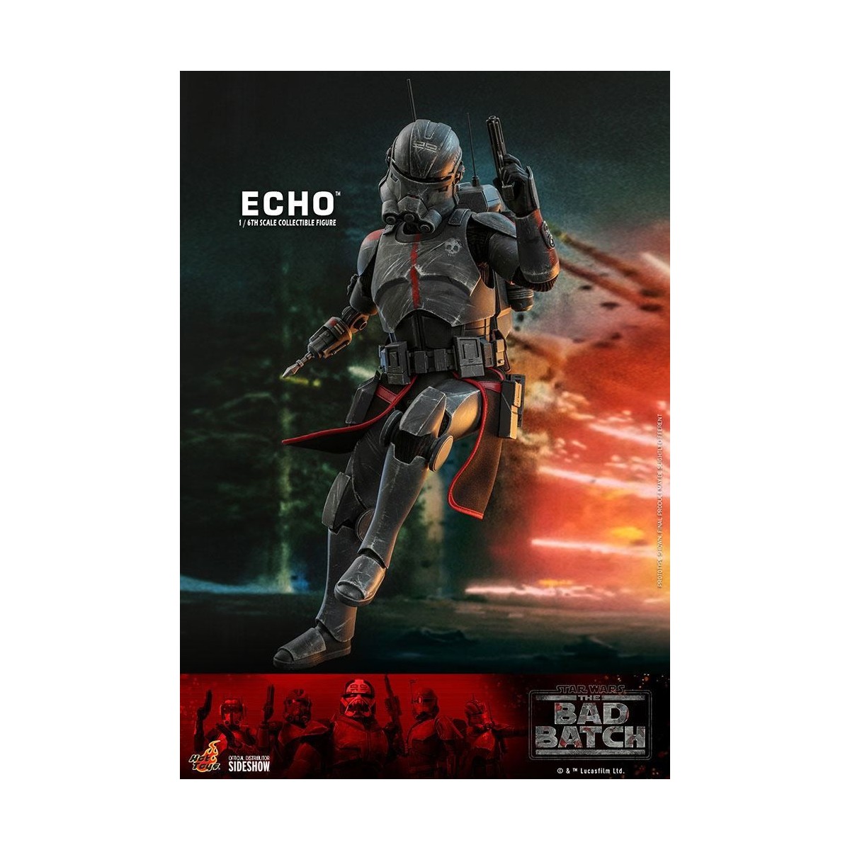 Hot Toys Star Wars - Echo - Il lotto cattivo