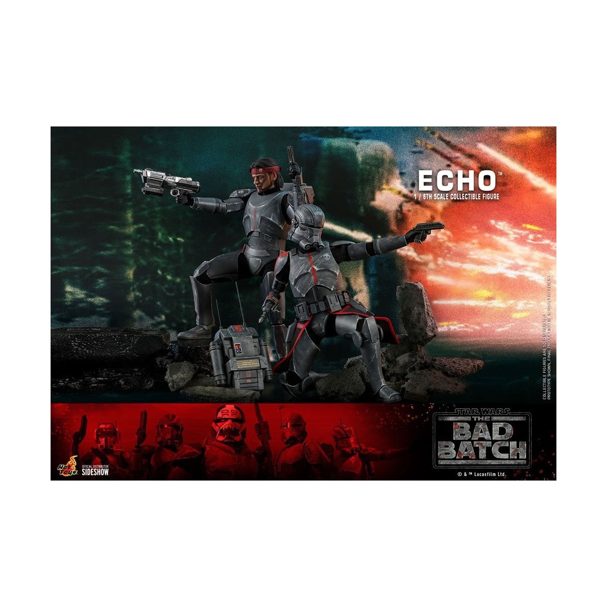 Hot Toys Star Wars - Echo - Il lotto cattivo