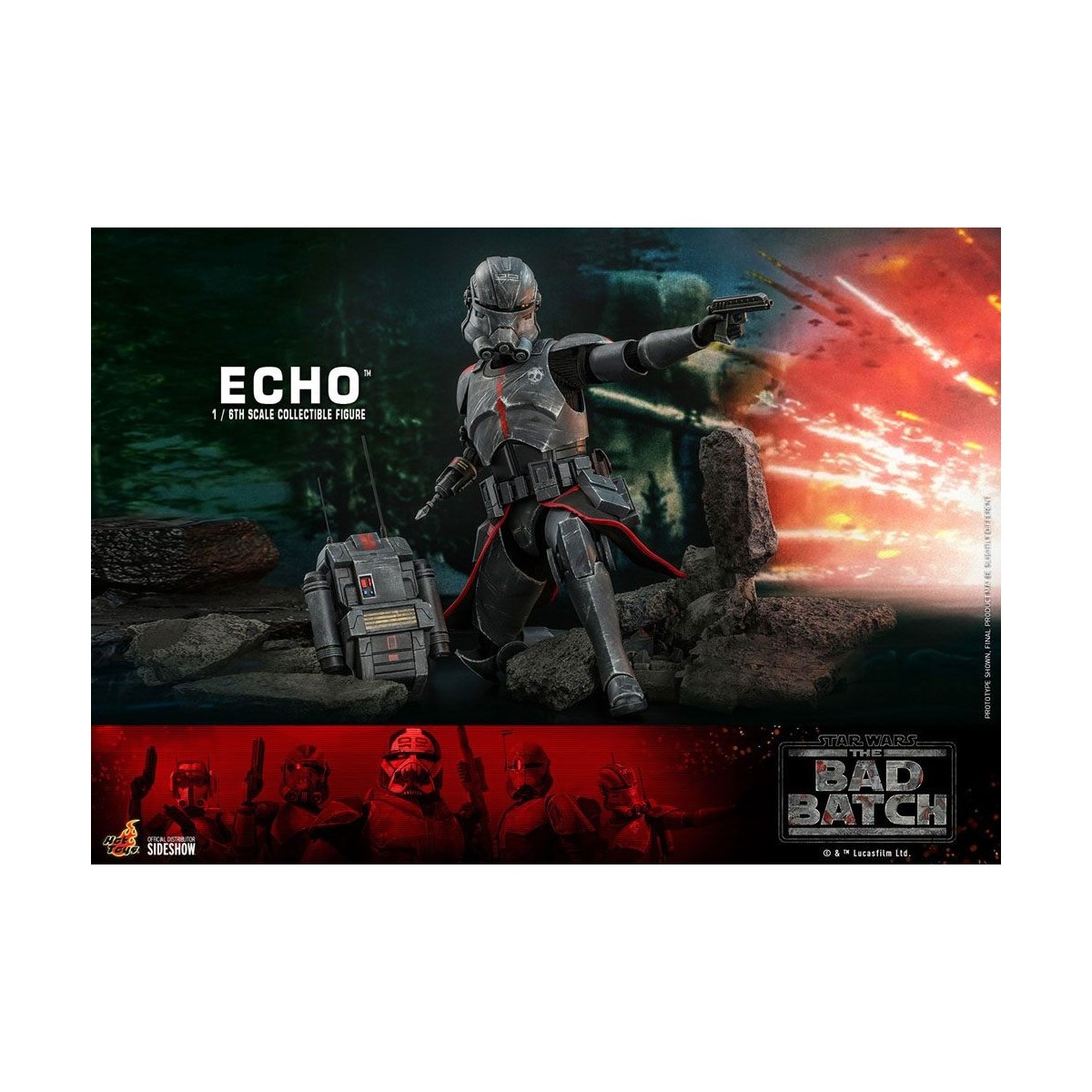 Hot Toys Star Wars - Echo - Il lotto cattivo