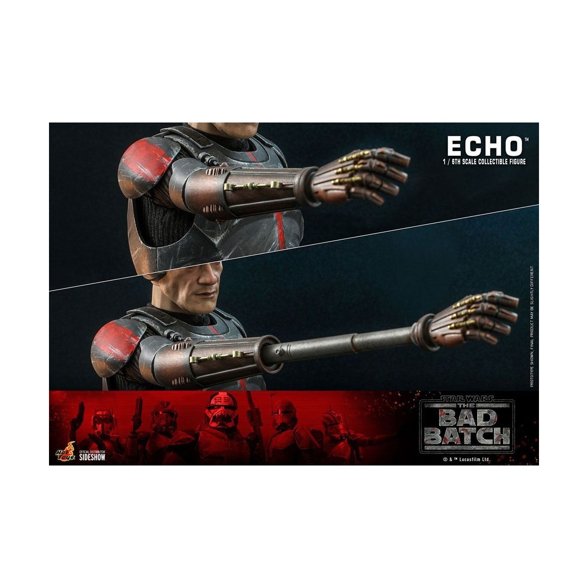 Hot Toys Star Wars - Echo - Il lotto cattivo