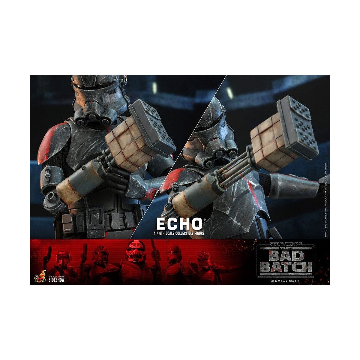 Hot Toys Star Wars - Echo - Il lotto cattivo