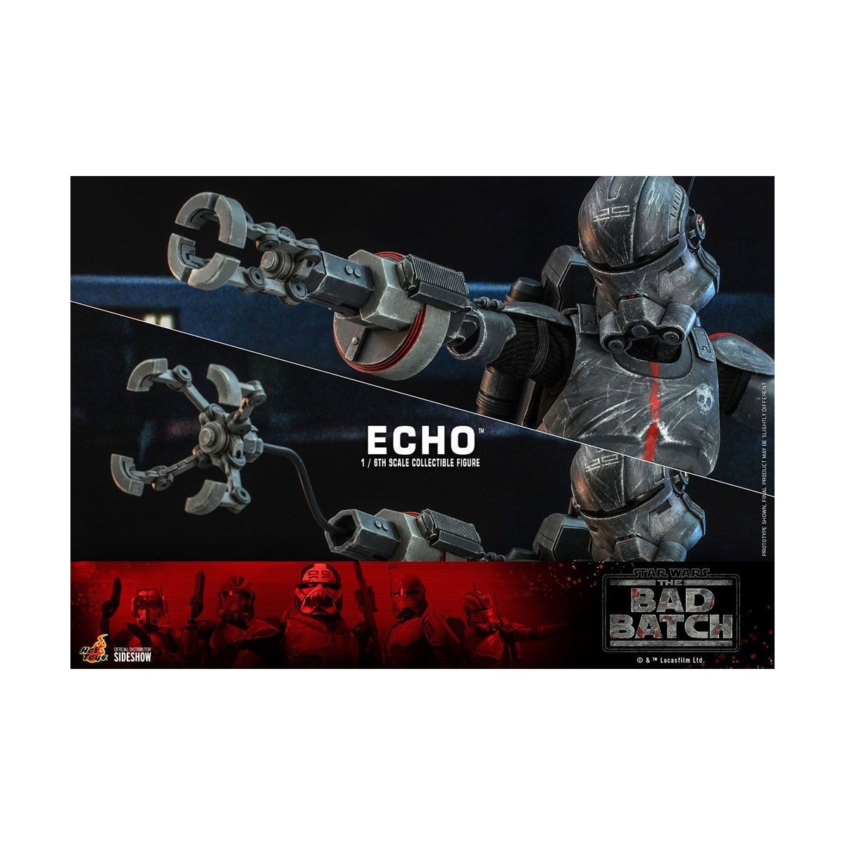 Hot Toys Star Wars - Echo - Il lotto cattivo