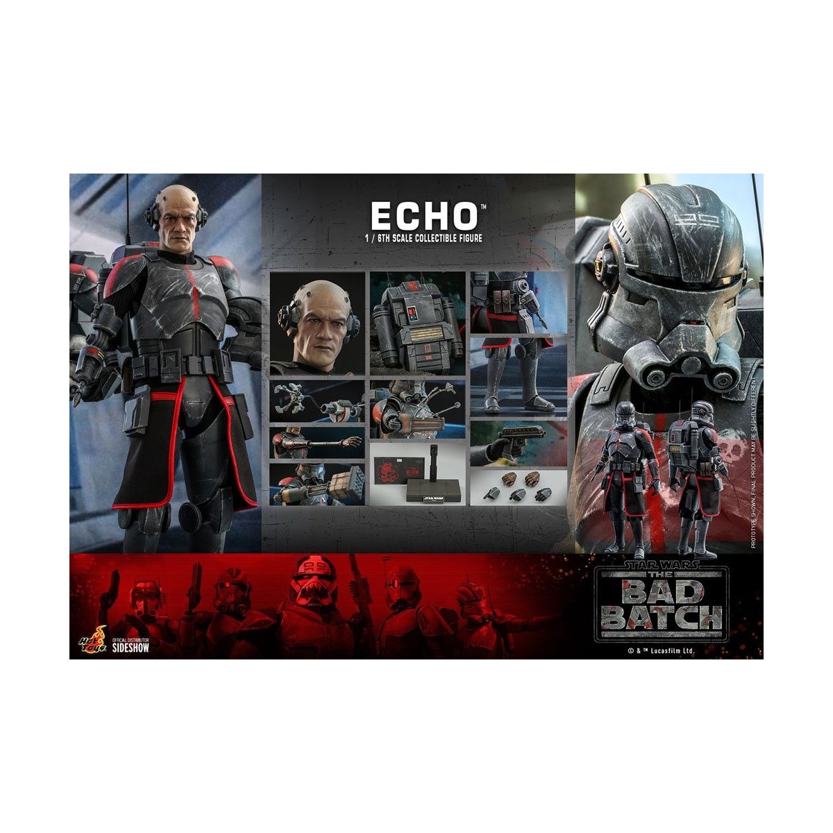 Hot Toys Star Wars - Echo - Il lotto cattivo