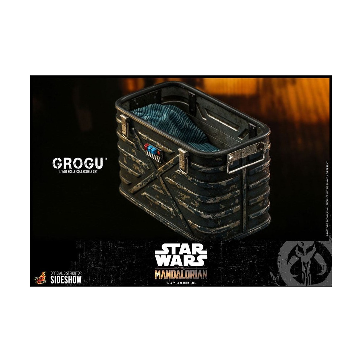 Hot Toys Star Wars - The Mandalorian - Grogu 1/6 confezione da 3 figure
