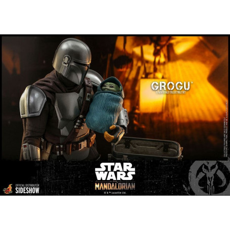 Hot Toys Star Wars - The Mandalorian - Grogu 1/6 confezione da 3 figure